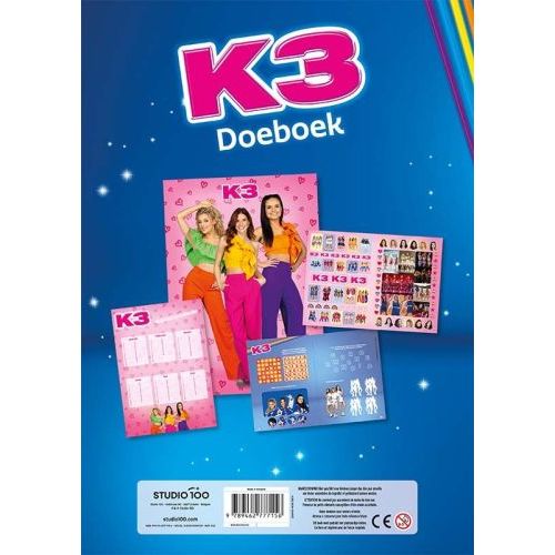 Studio 100 K3 Doeboek (07303294) - B-Toys Keerbergen