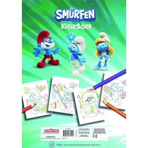 Studio 100 Smurfen Kleurboek (07980001) - B-Toys Keerbergen