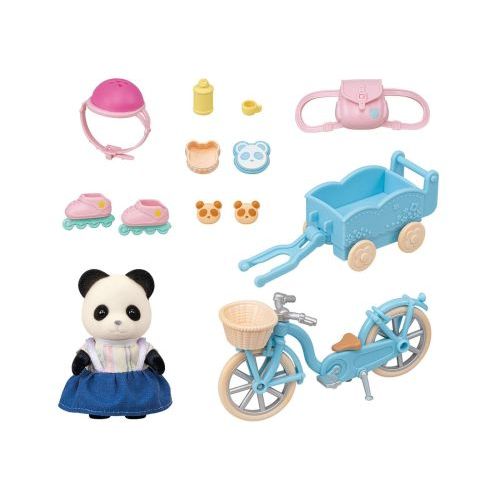 Sylvanian Families Sylvanian Families Cycle & Skate Set Panda Girl (05652) - B-Toys Keerbergen