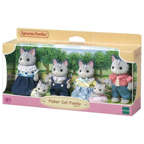 Sylvanian Families Sylvanian Families Fisher Cat Family (05812) - B-Toys Keerbergen