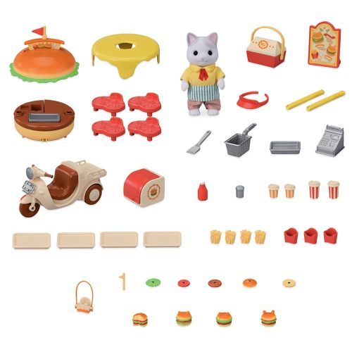 Sylvanian Families Sylvanian Families Hamburger Stand (05757) - B-Toys Keerbergen