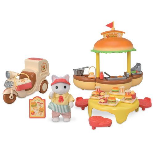 Sylvanian Families Sylvanian Families Hamburger Stand (05757) - B-Toys Keerbergen