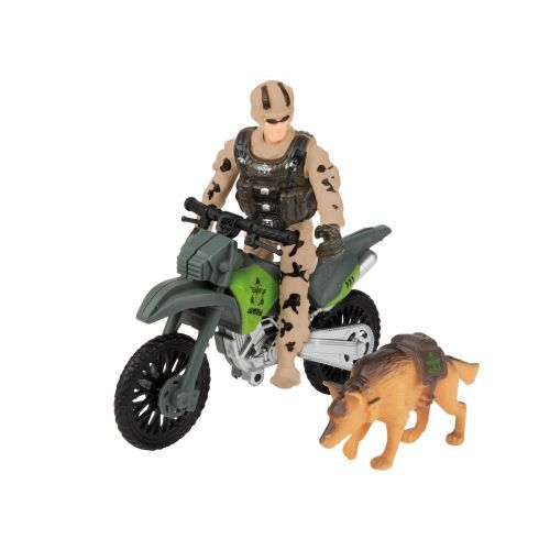 Toi-Toys Alfafox Speelset Militair Voertuig Hond  (39949Z) - B-Toys Keerbergen