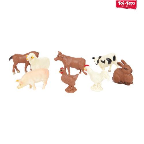 Toi-Toys Animal World Set Micro Dieren 8st ass. (39916Z) - B-Toys Keerbergen