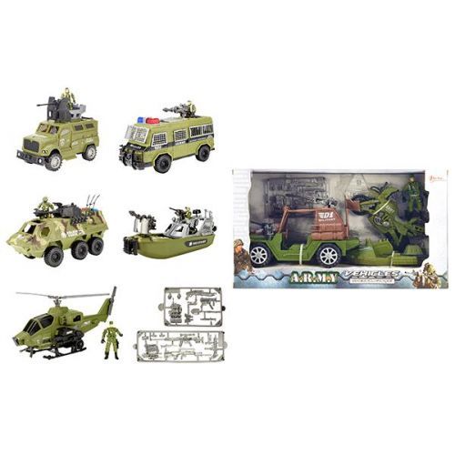Toi-Toys ARMY Militaire Voertuigen 6-ass.