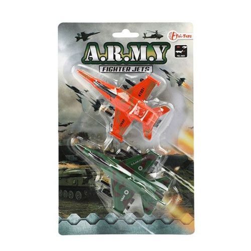 Toi-Toys ARMY Set Straaljagers Pull Back 2st. Ass (26005Z) - B-Toys Keerbergen