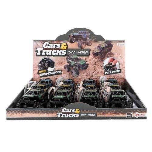 Toi-Toys C&T Monster Truck 4x4 Pull Back  (20656Z) - B-Toys Keerbergen