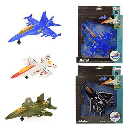 Toi-Toys Militaire Straaljager Zwart