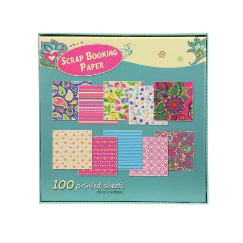 Toi-Toys Set Papier Vouwblaadjes 100st Bedrukt 20 (47145A) - B-Toys Keerbergen