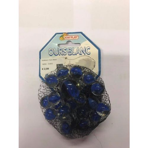 Toys & Toys Knikkers Ours Blanc