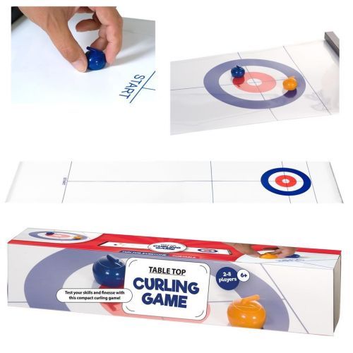 Van der Meulen Tafel Curling Spel 120cm (2004035) - B-Toys Keerbergen