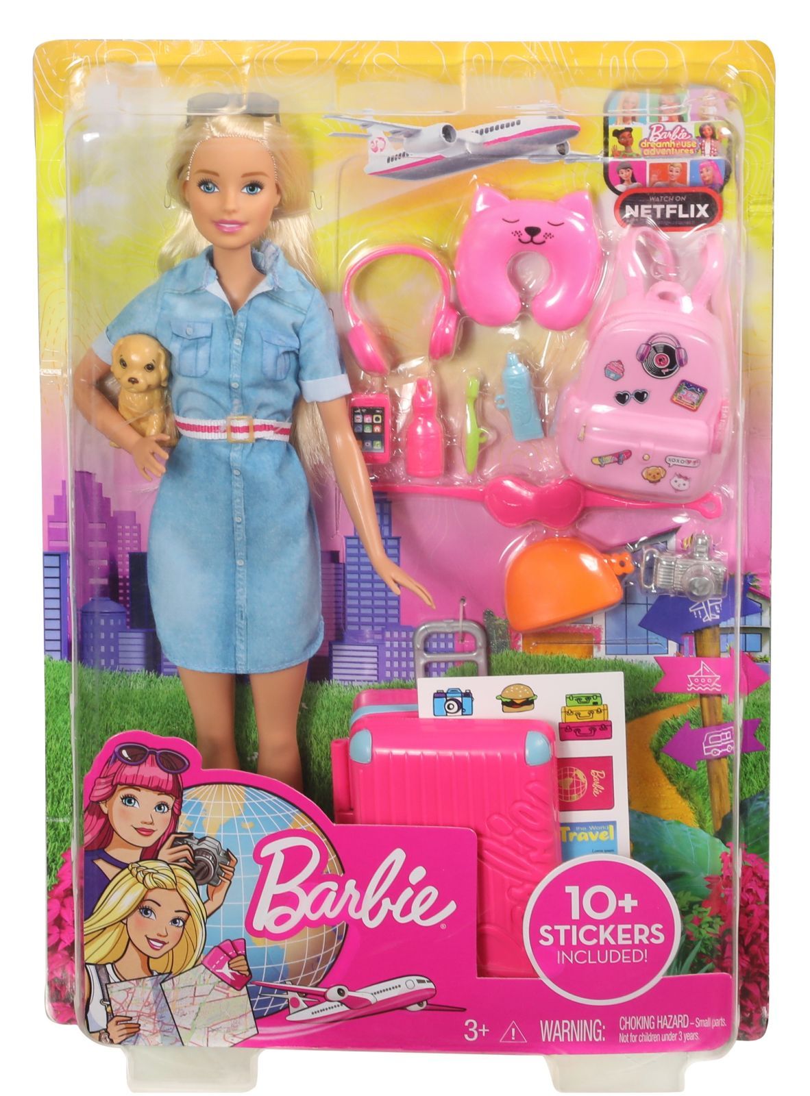 Barbie Barbie Op Reis Pop (FWV25) - B-Toys Keerbergen