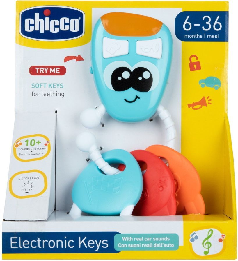 Chicco Chicco Mijn Eerste Elektronische Sleutel (00011163000000) - B-Toys Keerbergen