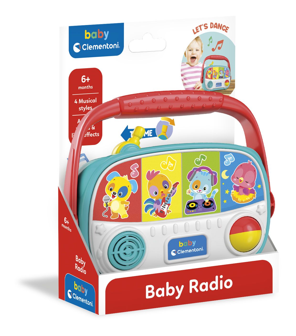 Clementoni Baby Radio (17459) - B-Toys Keerbergen