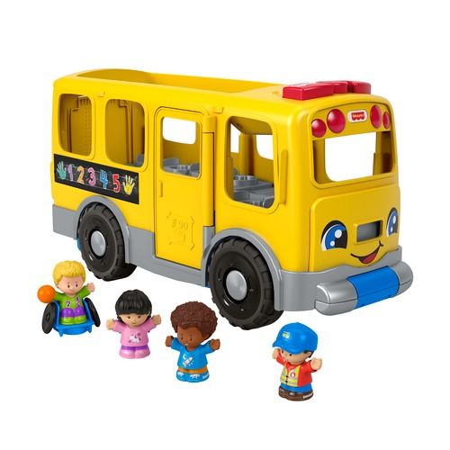 Fisher-Price FP Little People Grote Gele Schoolbus (HCJ13) - B-Toys Keerbergen