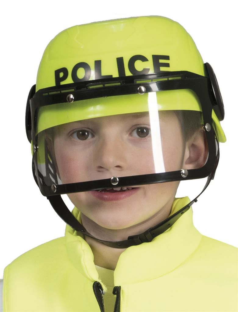 Gevoelig Schuine streep Acquiesce Funny Fashion Politie Helm Geel (51223) - B-Toys Keerbergen