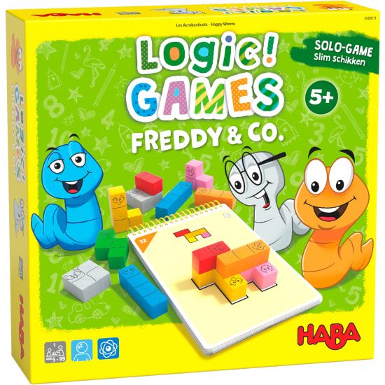 Haba Logic Games Freddy & Co. (306819) - B-Toys Keerbergen