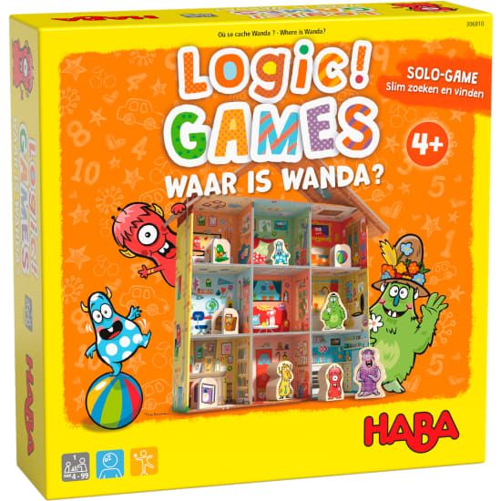 Haba Logic Games - Waar is Wanda? (306810) - B-Toys Keerbergen