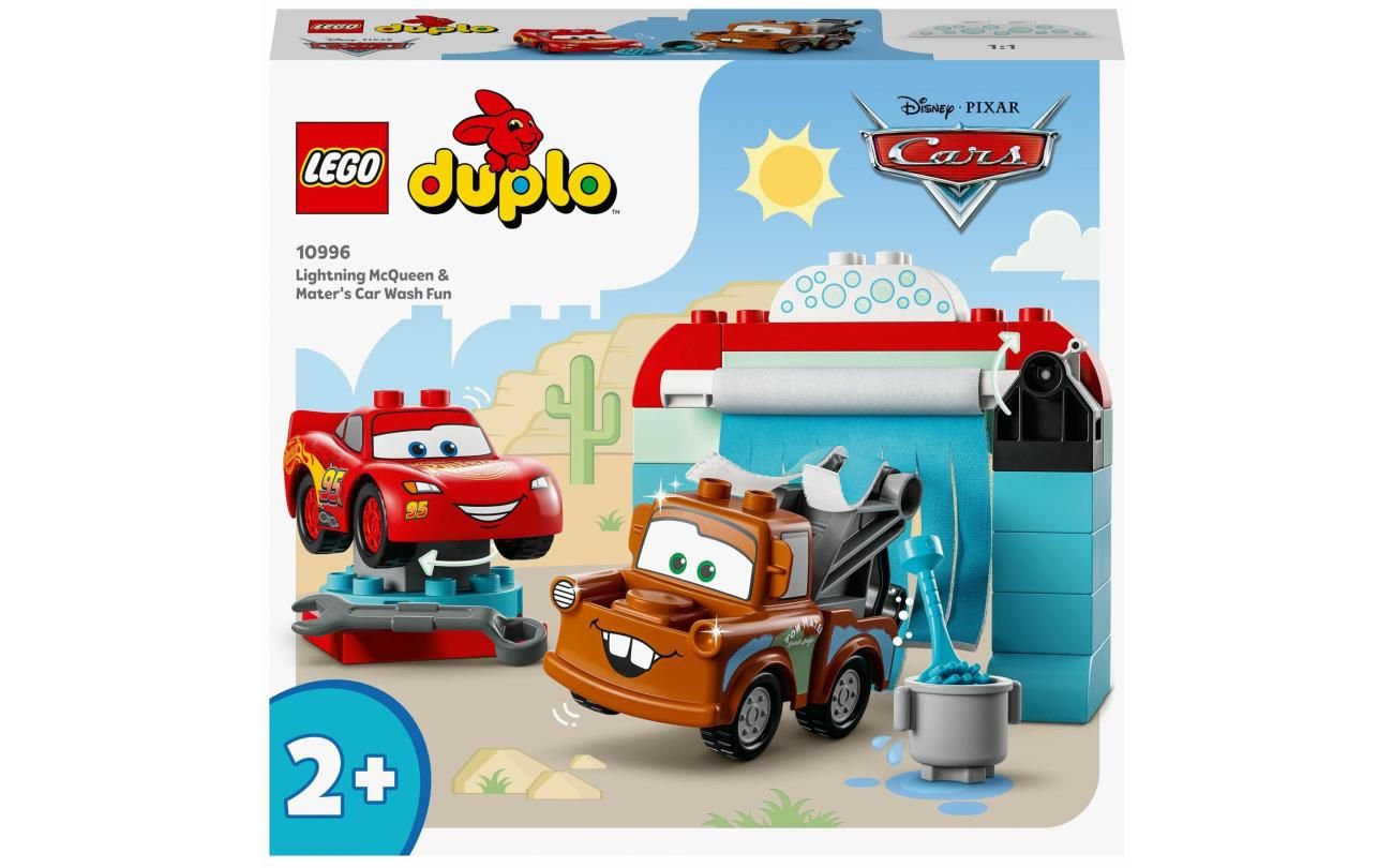 Lego Bliksem McQueen & Takel Wasstraatpret (10996) - B-Toys Keerbergen