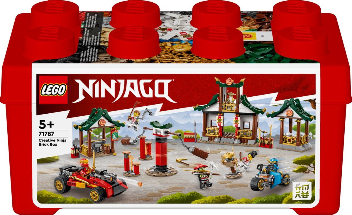 Lego Creatieve Ninja Opbergdoos (71787) - B-Toys Keerbergen