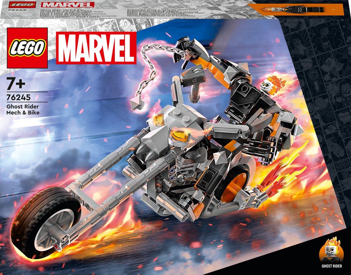 Lego Ghost Rider Mech & Motor (76245) - B-Toys Keerbergen