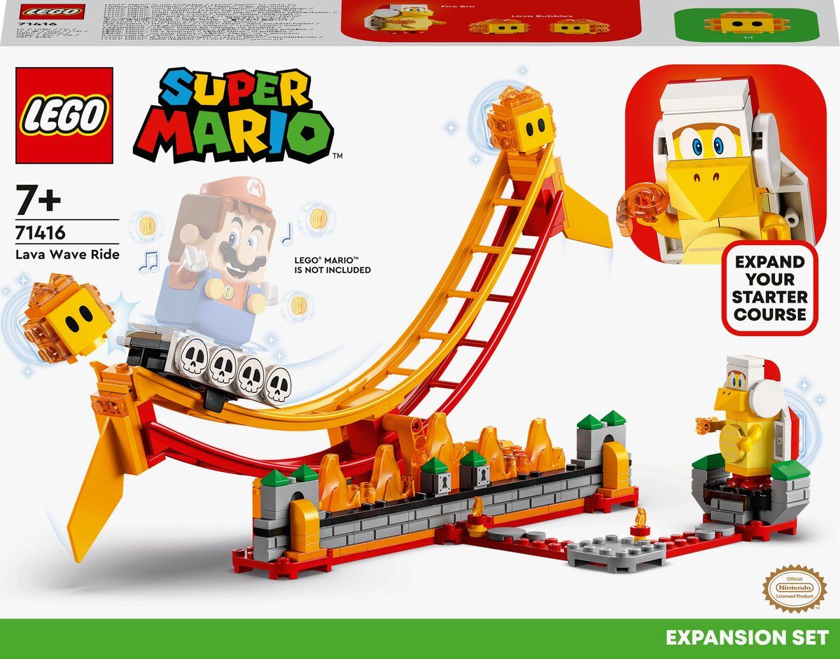 Lego Super Mario Uitbreidingsset Rit over Lav (71416) - B-Toys Keerbergen