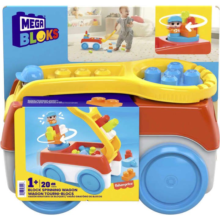 Mega Bloks Mega Bloks Spinning Wagon (HHN00) BToys Keerbergen