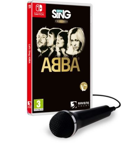 Nintendo NS Let's Sing ABBA + 1 Microfoon (150125) - B-Toys Keerbergen