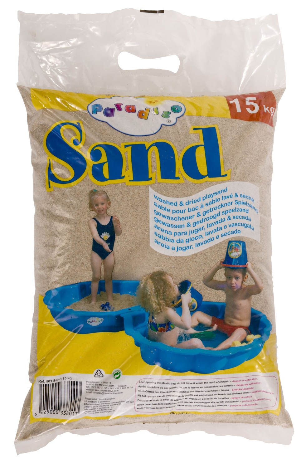 Paradiso Toys Zand Zandbak 15kg (T00801) - B-Toys Keerbergen