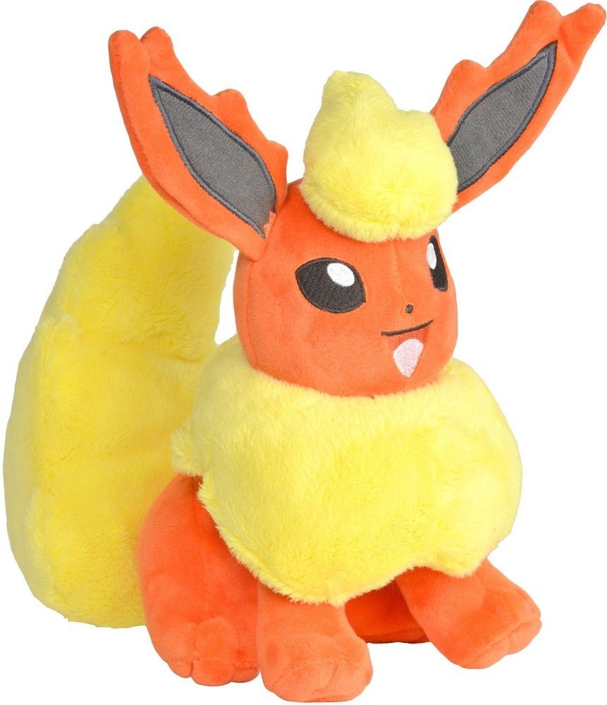 Pokemon Pluche Pokemon: Flareon 20cm (POKE172349) - B-Toys Keerbergen