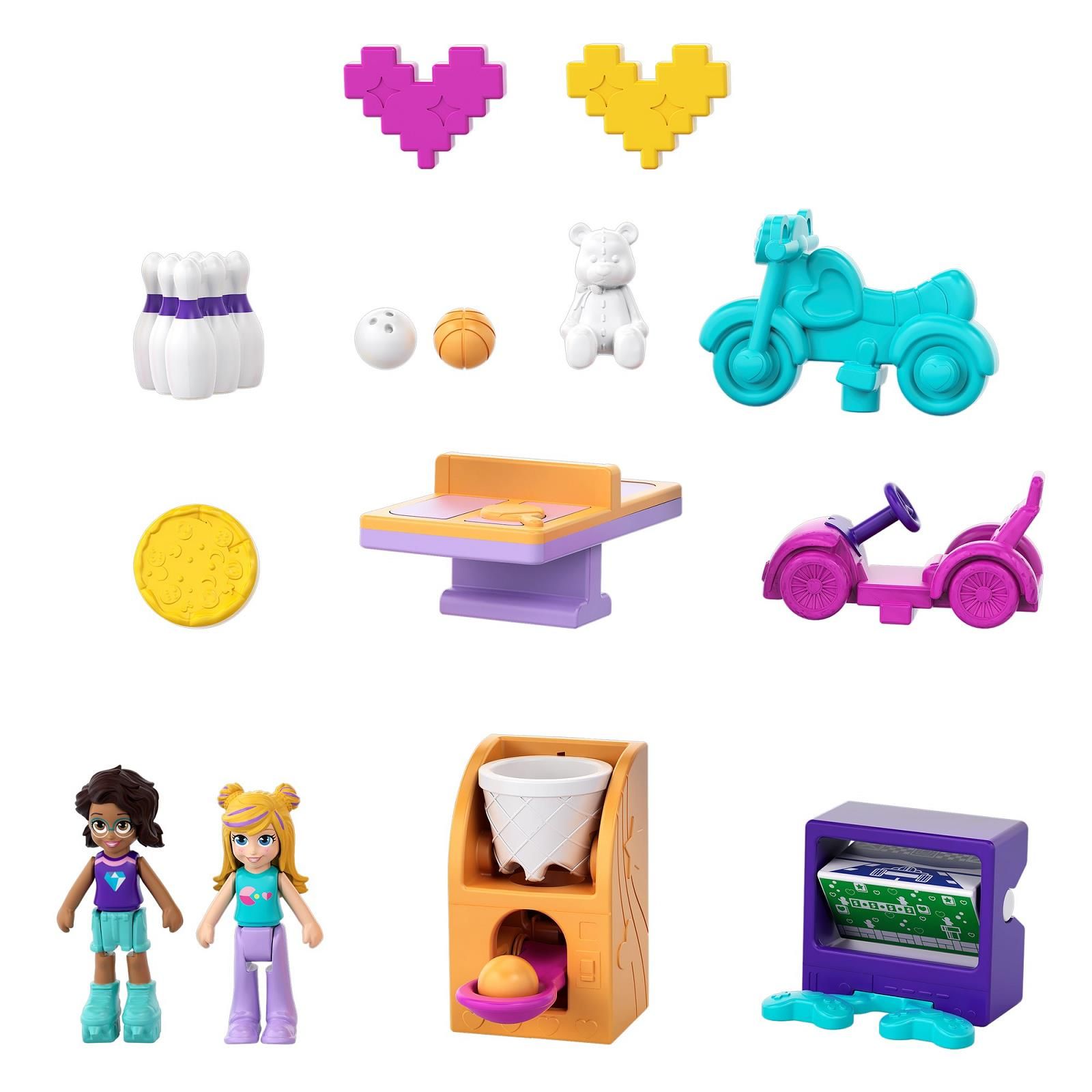 Polly Pocket Polly Pocket Race & Rock Arcade Compact (HCG15) BToys