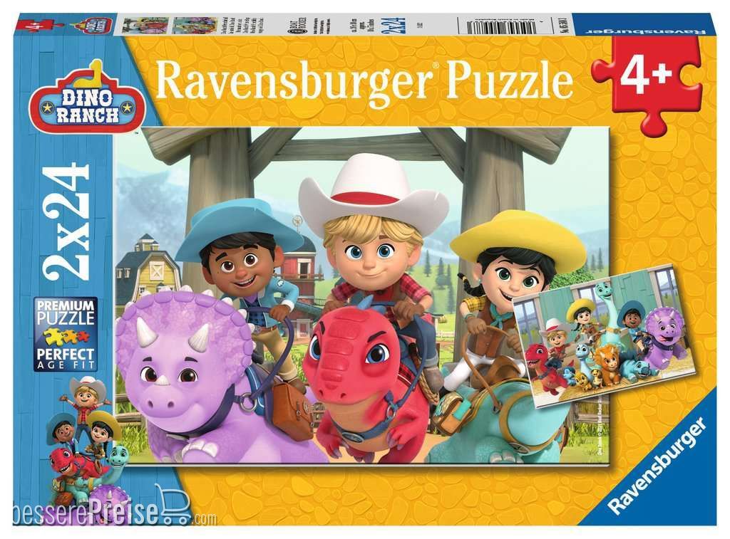 Ravensburger Dino Ranch Vriendschap 2x24st (055883) - B-Toys Keerbergen