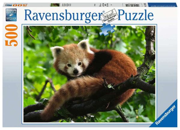 Ravensburger Schattige Rode Panda 500st (173815) - B-Toys Keerbergen