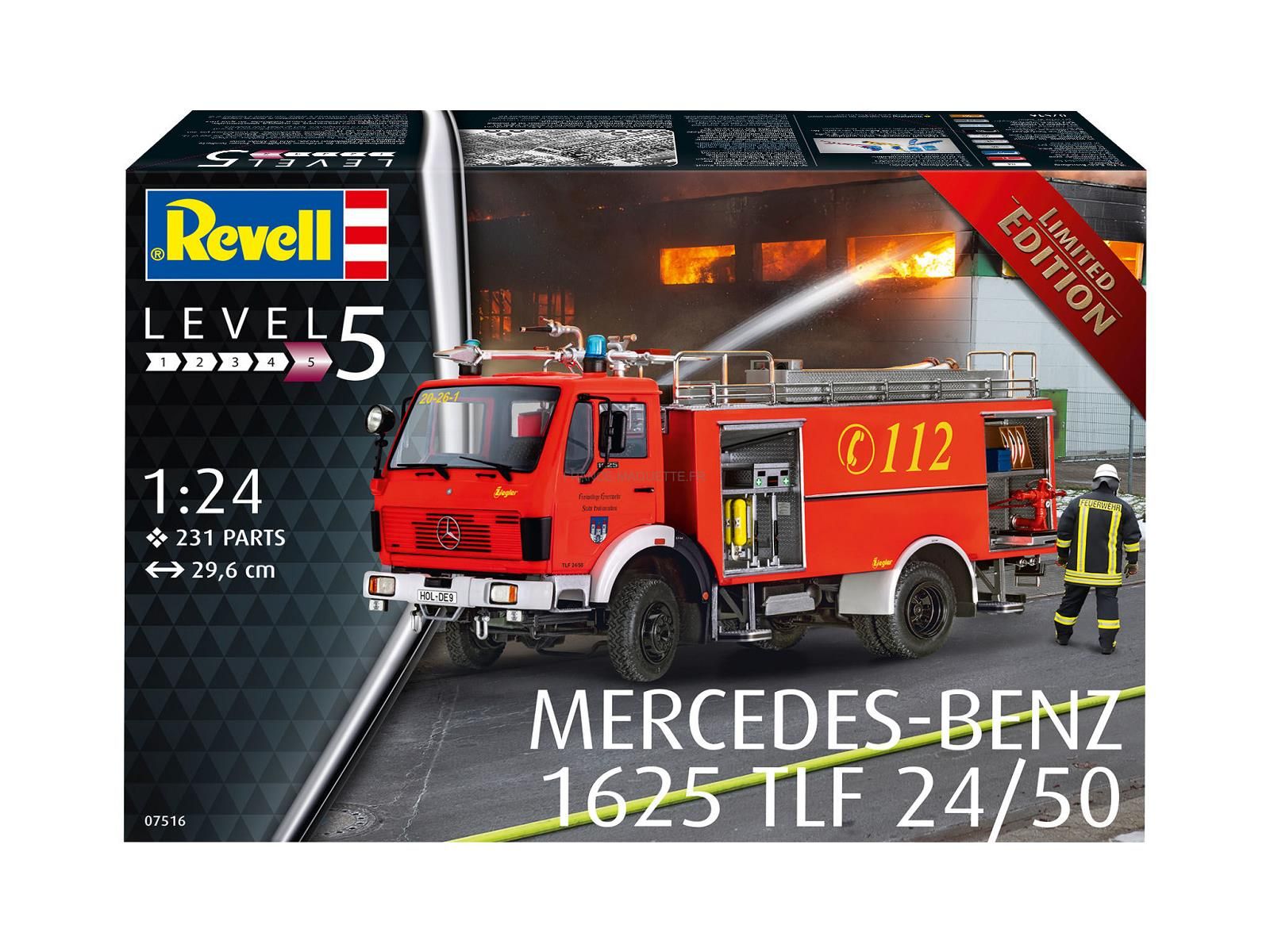 Revell Mercedes-Benz 1625 TLF 24/50 (07516) - B-Toys Keerbergen