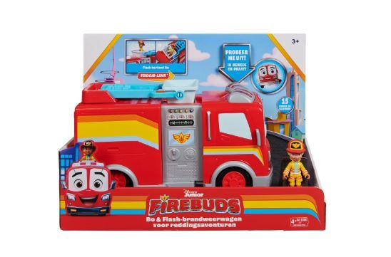 Spin Master Firebuds Bo & Flash Brandweerwagen (6069122) - B-Toys Keerbergen