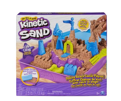 Spin Master Kinetic Sand - Deluxe Beach Castle Plays (6067801) - B-Toys Keerbergen