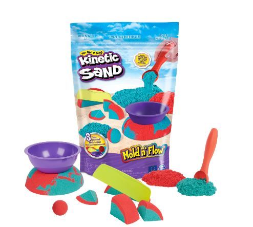 Spin Master Kinetic Sand Mold n' Flow (6067819) - B-Toys Keerbergen