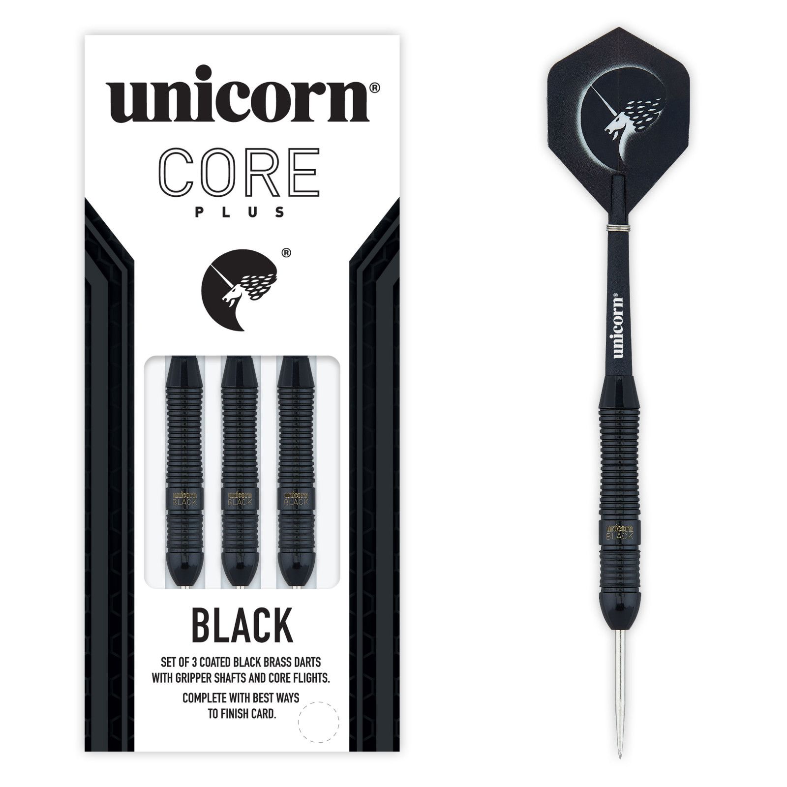 Unicorn Unicorn Core Black Brass 22g (08670) - B-Toys Keerbergen