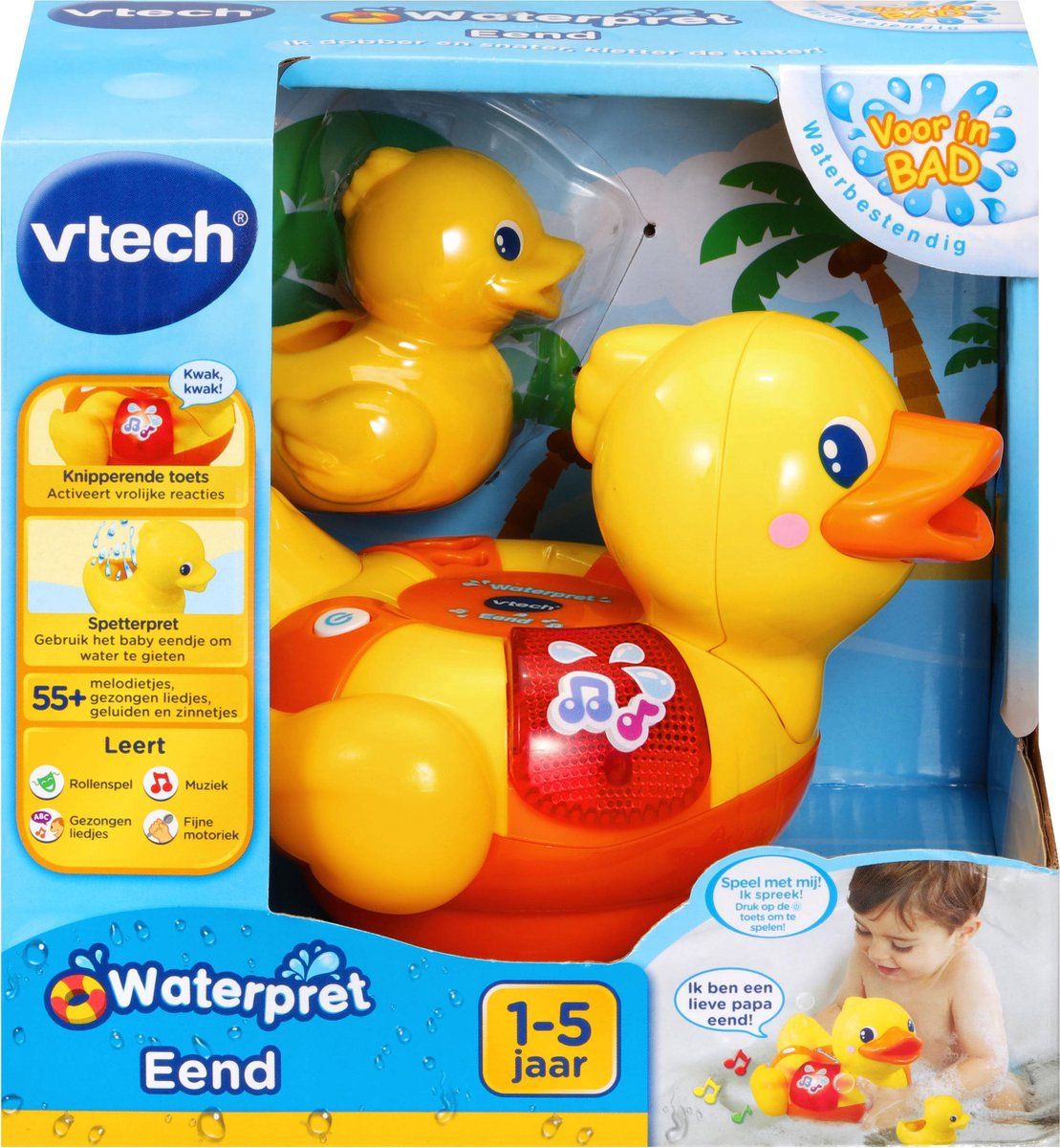 Vtech Waterpret Eend (80-516123-023) - B-Toys Keerbergen